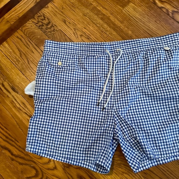 Polo Ralph Lauren Men’s Blue Checkered Swim Trunks Size XL - Picture 8 of 8